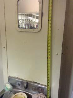 67 South Annex Jail 674 South Annex Jail Detention Facility Accessories Detention Facility Accessories Mirror over lavatory or countertop measured over 40" AFF to the bottom edge of the