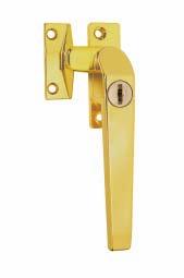 Series 25 Window Lock Aluminium Timber Application / Description Contemporary design lockable pull and latch Casement Awning Features and Specifications Contemporary design Both Lockable and No-lock