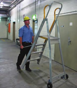 Items Up Or Down A Enables Picking, Shelf Stocking And Transporting Of Loads Up To 50kg Productivity Is Improved And The Operator Is At The Correct To Inspect Inventory User Friendly Hand Winch
