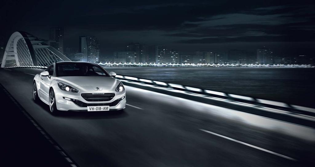 STYLE AND SEDUCTION The New RCZ adopts an even more dynamic and distinctive style than its predecessor.