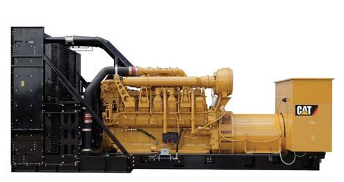 Diesel FEATURES Generator Set Standby 1500 ekw 1875 kva Image shown may not reflect actual package Caterpillar is leading the power generation Market place with Power Solutions engineered to deliver