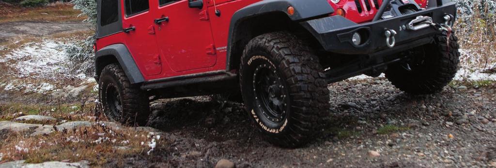 34 Light Truck/SUV BFGOODRICH MUD-TERRAIN T/A KM2 The no-limits tire for serious off-road enthusiasts.