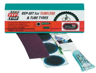 TUBE REPAIR MATERIALS Tube Repair Kits Two-Wheel Repair Kits (cont.