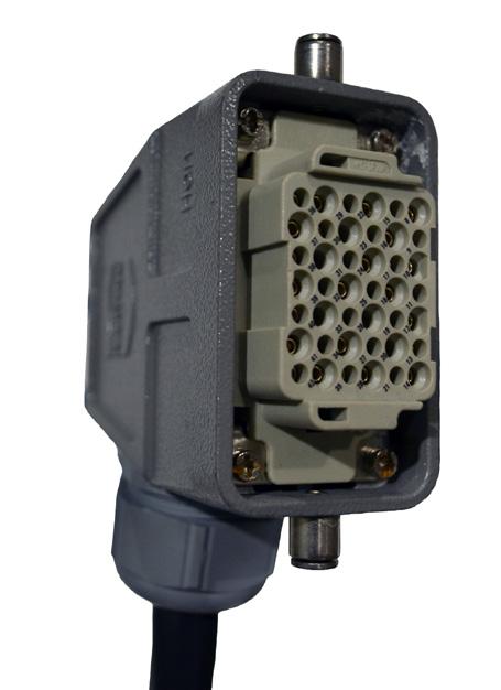 SEL-651R front access control for conventional recloser applications. A standard 52a auxiliary contact for each phase comes with the 32-pin Amphenol connector.
