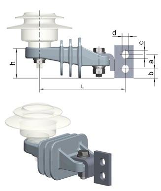 Medium- surge arresters Product guide Insulating bracket options DIN insulating