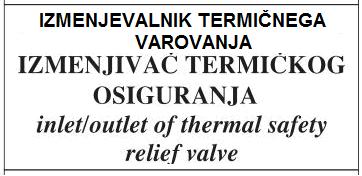 5. Nalepka (Izmenjivalnik termičnega