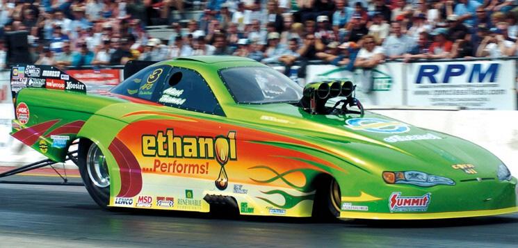 Biobased Engine Oils Experience Used by Mark Thomas in 7 IHRA World Championships Same technology, 70% biobased content SAE 20W70 Engine Oil, SAE 75W140 Gear Oil & SAE 10
