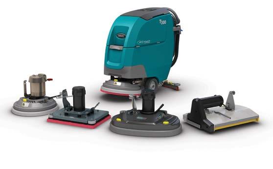 ENGINEERED FOR PRODUCTIVITY AND VERSATILITY INNOVATIVE TECHNOLOGY THAT DRIVES DIFFERENTIATION IN YOUR FACILITY The T300 scrubbers have