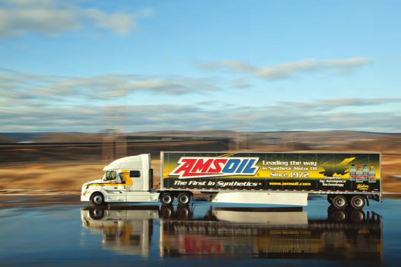 Distribution AMSOIL products are blended and packaged at the AMSOIL Center in Superior, Wis.