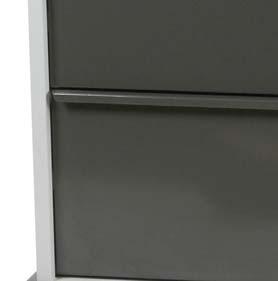 0kg) Two tone colour keyway, drawer fronts available in a range of colours