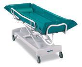 Beds & Patient Care Equipment Shower/Bath Trolleys AH0060 - Aqualift Patient Shower/Bath Trolley Stable trolley platform for bathing, drying and dressing Also used as a treatment trolley, changing
