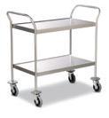 Facility Service Equipment Service & Equipment DB0030 - Classic Multi Purpose Trolley Stainless steel construction 2 x