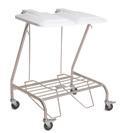 Locking) Width Length Height 1170mm 540mm 850mm DA0380 - Classic Single Linen Skip with Lid For soiled linen With foot operated lid 75mm Forked castors (2 Locking) Width Length Height 380mm 540mm