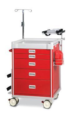 MEDICAl EQUIPMENT & CARTS Emergency Carts Viva Emergency Cart The Viva Emergency Cart is designed with input from emergency room professionals to deliver the ultimate in convenience and safety.