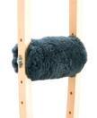 To suit timber and aluminium underarm crutches HZ0090 - Sheepskin Tops Genuine Australian lambswool Provides additional comfort Natural fibre reduces the risk of skin irritation Machine washable