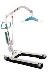 1260mm 55mm 875mm 555mm 555mm LA0150 - Allegro Alto A medium sized heavy duty mobile patient lifting hoist with a safe working load of 200kg and a compact ergonomic design Whilst being compact,