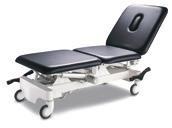 Beds & Patient Care Equipment Examination & Treatment Couches Stability 3 Section Treatment Table 3 section adjustment for greater flexibility Electronically mains powered motor for hi-lo function