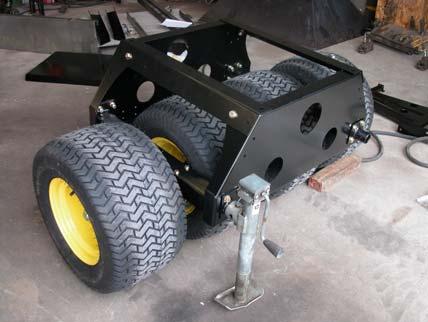 Figure 55: Install Fenders 6. Tighten all bolts on the chassis.