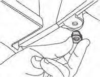 Make sure the Rivet Nut sits flush with the frame and tighten the bolt to 30 ft.lbs. Remove the bolt, nut and washer.