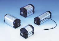 Linear Actuators P1G Cylinders Ø6, 10 & 16mm Bore sizes Non-lube operation Corrosion resistant design