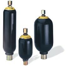 Accumulators Piston, Bladder and Diaphragm A & ACP Series Piston Accumulators Standard capacities from 0.