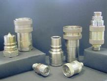 Material: steel. Sizes: from 3/8 to 1.1/2. Threads: BSPP, NPTF, NPSF, UN(F), metric. Rated pressure: up to 450 bar.