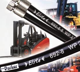 the Parker Elite Compact hoses should be the first choice. The proven functionality of the Elite Compact hoses and the respective Parker 46 series fittings offers increased safety and reliability.