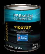 Specialty Premium Clearcoat Guide 1100727 SRC2 Matte Clearcoat Scratch Resistant Clearcoat Features Versatile Urethane Clearcoat Achieve Various Gloss Finishes P ackaged as Matte Adjust for: Eggshell
