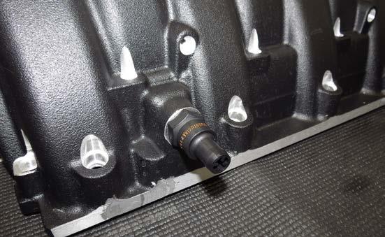 NOTE: Production spacers are black in color. Silver spacers shown for demonstration purposes.