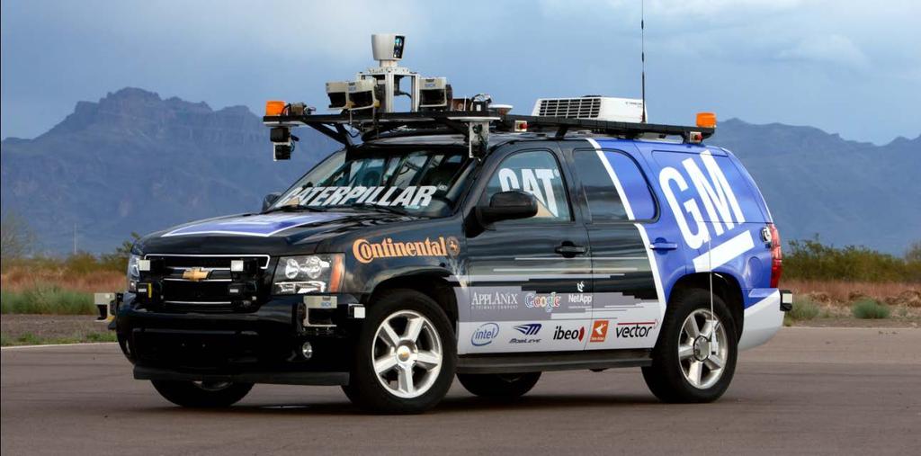 Autonomous Vehicle Sensing DARPA Challenge 2007
