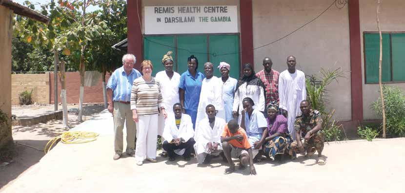 We help: REMIS Health-Centre e.v. Social commitment In 2003, we began our long-term contact with Tengelmann AG and with HCE (Hilfs-Center-Essen Darsilami e.v.) our commitment in Gambia (West Africa).