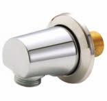 Shower Seat AD13 Cranked Tube Specify as: Rada DV115 Chrome Plated Tee and Adaptor (1..19.