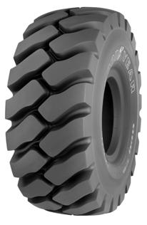L5 EXTRA HEAVY DUTY TYRE (Standard W&R Tyre) A semi slick tyre for use in waste and recycling sites where punctures may be an issue.