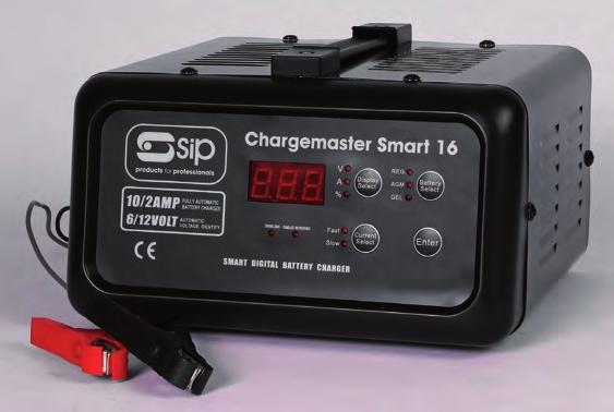 BATTERY RS 03945 Chargestar Smart 16 Automatic Smart digital charger for regular, GEL or AGM batteries Automatic unit with auto-voltage detection 6v/12v charging voltages 10amp maximum charging
