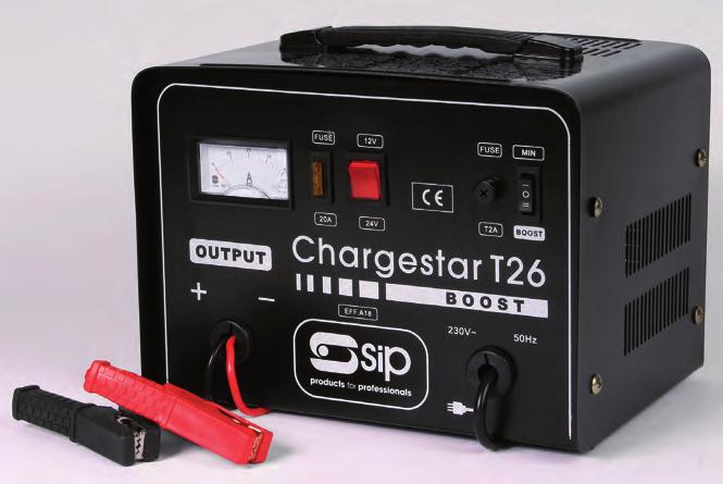 Rated Current Output - Slow 2amp Max. Rated Current Output - Fast 6.5amp Rated Battery Capacity 4Ah to 100Ah Net 3kg Gross 3.