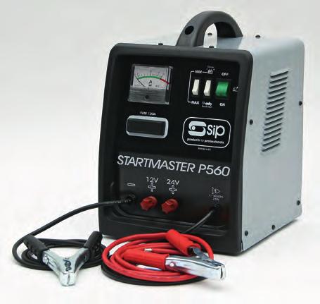 PROFESSIONAL Starter / Chargers 05535 Startmaster P560 A reliable, professional starter/charger - perfect for all garages and workshops.