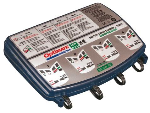 LITHIUM Unique LiFePO battery preparation for DEALERS TM-8 Keep batteries 00% ready independent charge banks Battery BMS auto reset LFP Start (0.