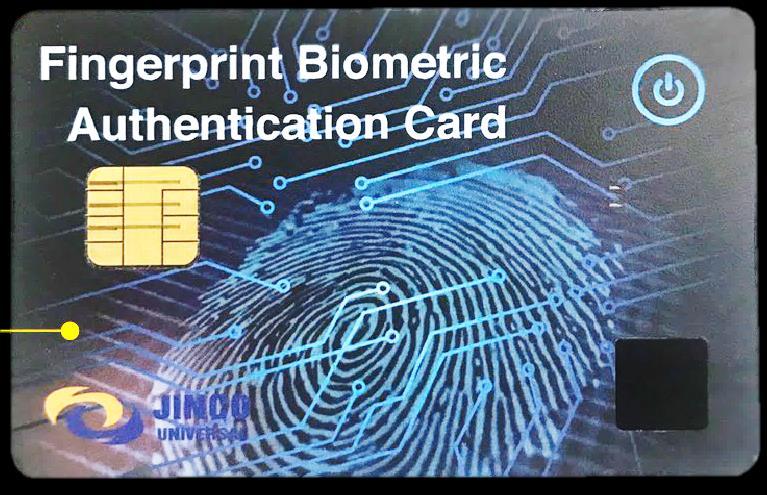 Finger Print Card For security check of