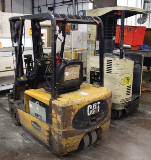 VIEW OF ASSORTED FORKLIFTS UP TO 15,000 LB CAPACITY AVAILABLE 3