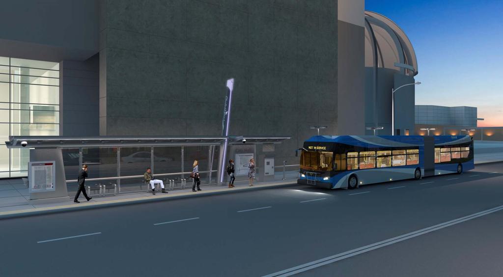 Santa Clara Street- City Ha ll with BRT