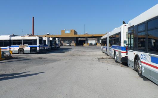 PRIORITY PROJECTS CTA BUS GARAGE IMPROVEMENTS Provide repairs at bus maintenance garages and shops CTA Bus Garages Improved safety for employees and improved reliability The Bus Garage Improvements