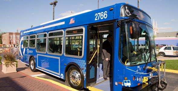PRIORITY PROJECTS PACE FIXED ROUTE BUSES- REPLACEMENT Replacement of buses reaching their useful life Purchase up to 412 replacement buses including 229 30 buses, 161 40 buses, and 22 Over-the-Road