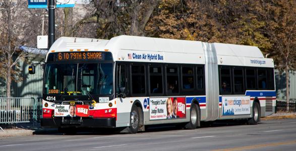 PRIORITY PROJECTS CTA REPLACEMENT BUS PURCHASE On-going need to replace buses as they age Jobs Accessible within 60-minutes from Origin by CTA Bus Network 7 670,000 Fewer service interruptions and