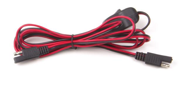 00" x D 901-004 18 AWG wiring harness with on-off switch, two 30-amp