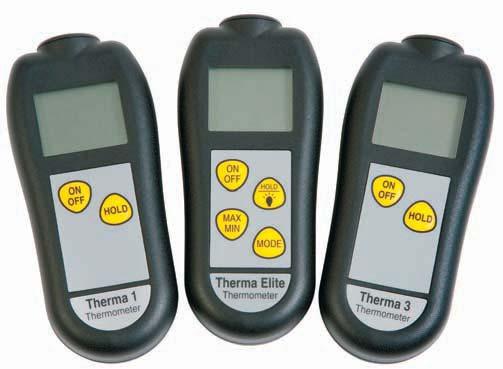 The thermometers are housed in a robust ABS case that contains 'Biomaster' additive that helps to reduce bacterial growth.