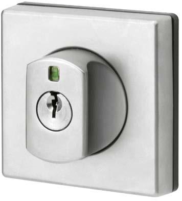 With the unique, patented LockAlert and SafetyRelease functions, this is the pinnacle in deadbolt security products.
