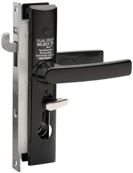 Can also be locked from the inside using a snib. Available in a range of finishes, comes with two keys and can be keyed alike to other Lockwood door locks. Suits left and right handed doors.