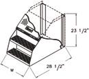 23 1/2 x 28 1/2 x 36 with step 76 478 22 x 21 x 30 50 488 23 1/2 x 28 1/2 x 30 with step 67 BETWEEN-THE-FRAME TOOL BOX Order # Description/Dimensions Weight 253 Dia.
