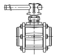 brackets and coupling reduced bore / DN 80 to DN 200 DN 80-150 Ø F C DN 200 Ø F C Testing ll our valves are standard tested according to the Gachot quality assurance manual: 100% for the flanged and