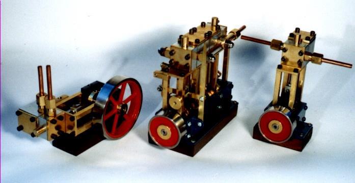 Quayle MODEL STEAM ENGINE KITS Easy to build model steam engines 16/16 Series These simple steam engines are especially aimed towards the modeller who wishes to tackle a project that is not too